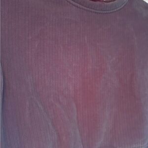 Jumping Beans Lavender Ribbed Top and bottom set